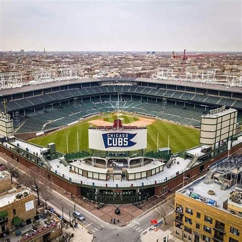 Pin by Sean Gray on Chicago Cubs | Chicago cubs baseball, Mlb stadiums ...