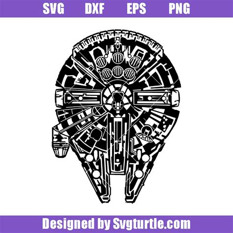 Space Wars svg star wars spaceship Droids svg Star wars svg Millennium ...