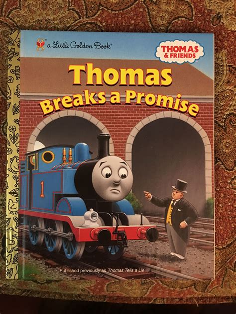 Thomas & Friends Thomas Breaks a Promise 2006 First Golden Book Edition ...