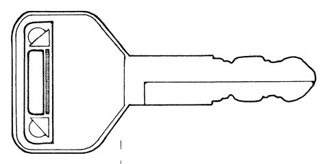 desenhos de chave para colorir - Clip Art Library