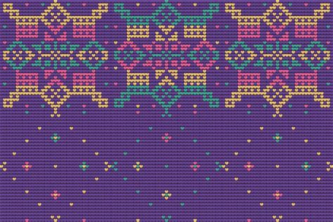 Seamless Pattern of Christmas Ugly Sweater 12700178 Vector Art at Vecteezy