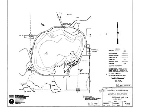 Lake depth maps: Minnesota DNR