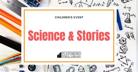 Science and Stories - Plainsboro Public Library