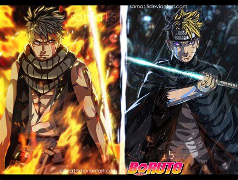 boruto vs kawaki by sAmA15 on DeviantArt | Anime, Boruto, Anime naruto