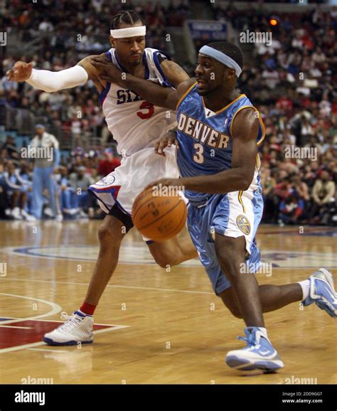 Allen iverson nuggets hi-res stock photography and images - Alamy