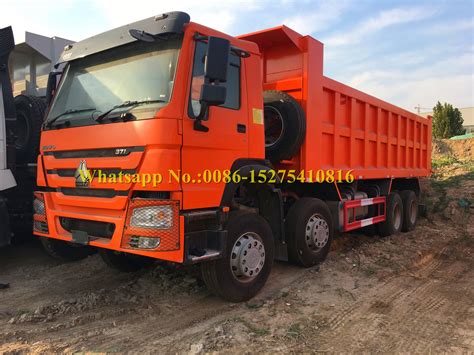 SINOTRUCK HOWO 371/420 hp 8x4 12 wheeler Heavy Duty Mining Dump/ Dumper ...