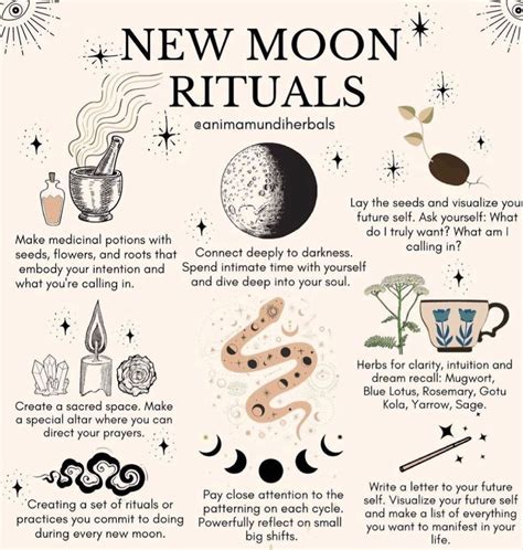 new moon rituals | New moon rituals, Spell book, Witch spell book