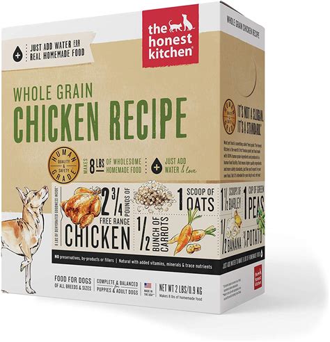 Organic Dog Food - The Honest Kitchen Human Grade Dehydrated Organic ...