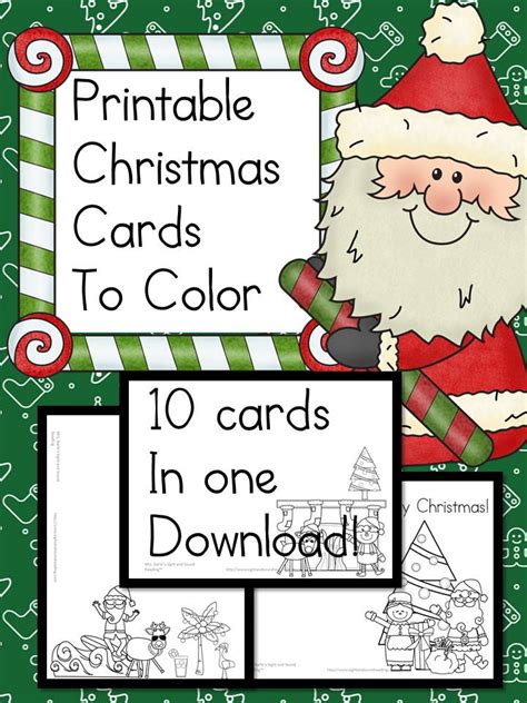 Printable Christmas Cards For Kids