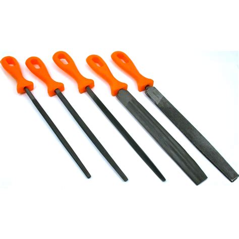 5 Large Files Metalsmith Filing Metal Hand Tools 6" - Walmart.com