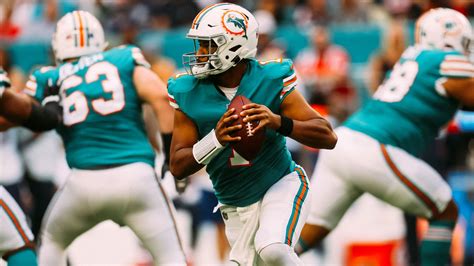 Miami Dolphins Dressed in 1966 Throwback Uniforms On Sunday ...