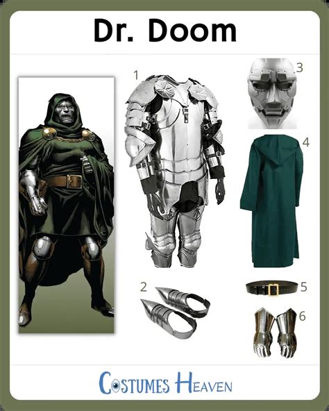 DOCTOR DOOM Cosplay Armor Template Dr Doom Full Armor, 44% OFF