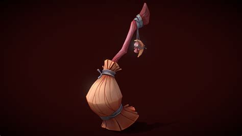 Witch broom - 3D model by Mivinka (@Hirahiraa) [c22cb07] - Sketchfab