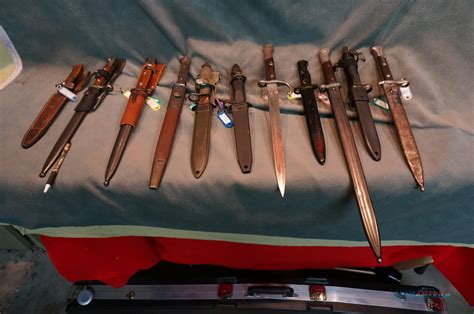 11 pc bayonet collection for sale at Gunsamerica.com: 999310478