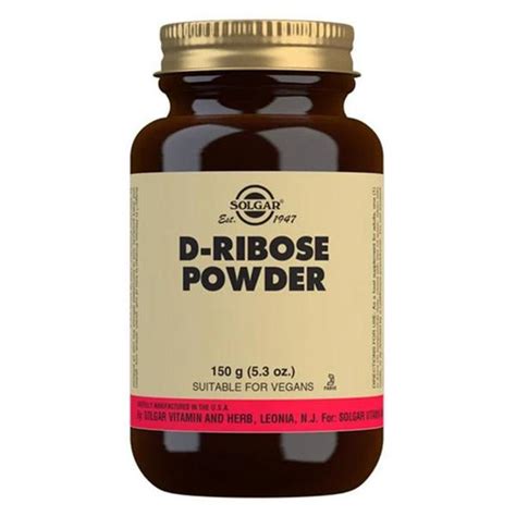 D-Ribose Powder Supplement in 150g from Solgar