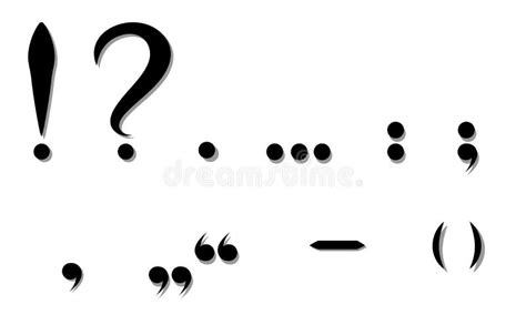 Punctuation Stock Illustrations – 17,862 Punctuation Stock ...