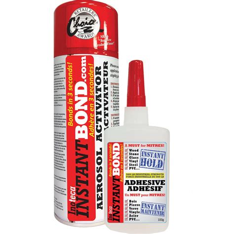 Instantbond 100/400 ml Clear World's Fastest Instant Adhesive and ...