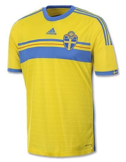 New Sweden 2014 Kit- Adidas Swedish Home Jersey 2014/2015 | Football Kit News