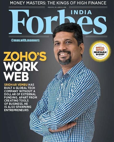 Sridhar Vembu | Zoho Founder | Proud Tamilan | Wrytin