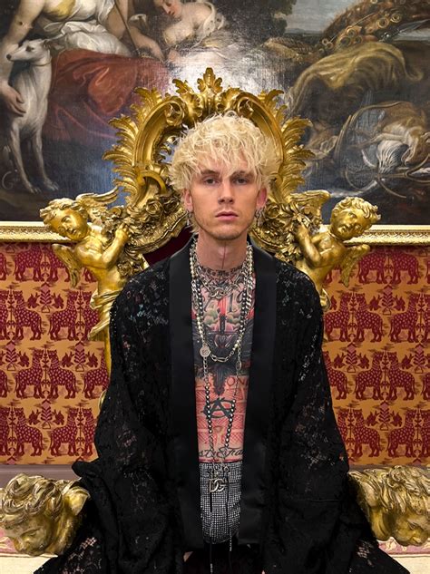 Machine Gun Kelly Dolce & Gabbana Photoshoot 2022