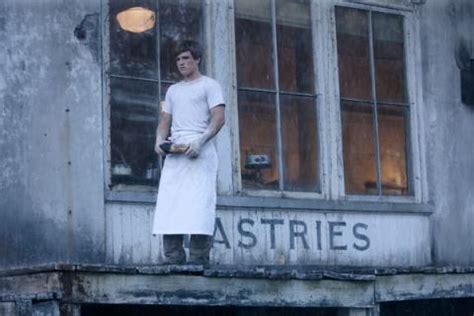 Peeta Mellark - Throwing Bread