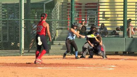 2011 USSSA Fastpitch World Series - Lady Braves vs Team One - YouTube