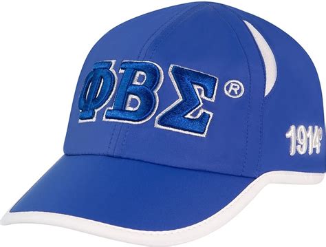 Phi Beta Sigma Featherlight Mens Cap [Blue - Adjustable] > Product ...