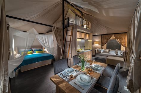 Boutique Family glamping tent interior | Tent living, Tent glamping, Luxury tents