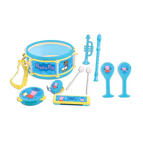 Buy Peppa Pig 7 Piece Musical Instruments Set at BargainMax | Free Delivery over £9.99 and Buy ...