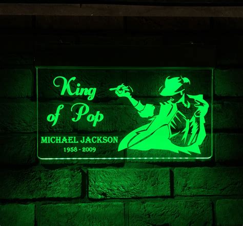 Buy Michael Jackson Led Signs and Neon Lights in Australia