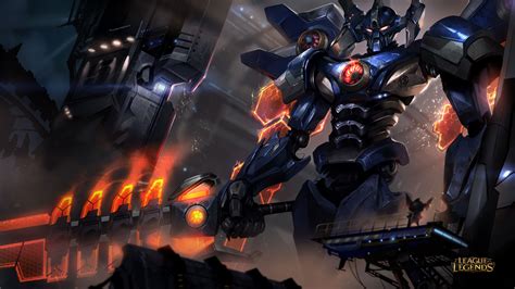 Mecha Aatrox Wallpaper - League of Legends Wallpapers