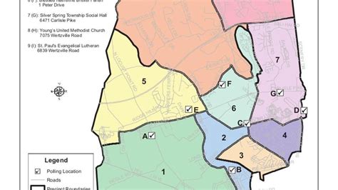 Silver Spring Township precinct map | | cumberlink.com