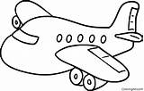 Airplane Coloring Pages  ColoringAll sketch template