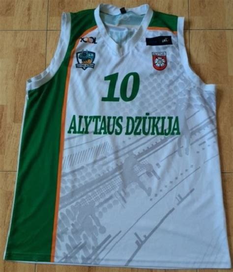 Lithuanian Basketball League 2014-15 Jerseys