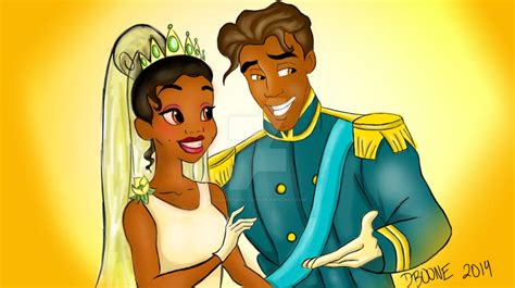 Tiana and Naveen Wedding by disneyaddict7418 on DeviantArt