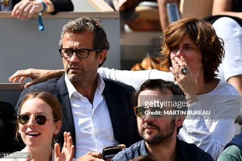 French rugby player and coach Fabien Galthie attends the men's... News ...