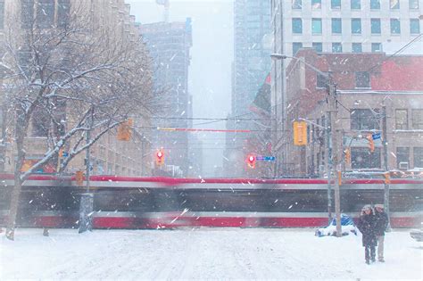 People in Toronto are glad the city is finally getting a real snow storm