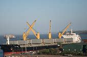 Free picture: industry, crane, sky, steel, ship, industrial, cargo ship, construction