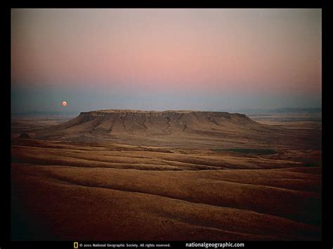 Landforms in the World: Introduction of Erosion Landform (01.Butte )