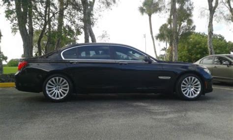 Sell used 2009 BMW 750LI BLACK / BLACK WITH 72000 MILES in Miami ...