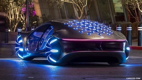 2020 Mercedes-Benz VISION AVTR Concept in Las Vegas - Rear Three ...