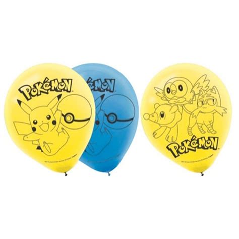 Pokémon Latex Balloons | Party Expert