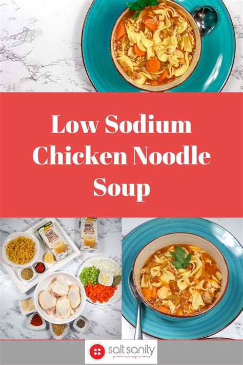 Low Sodium Chicken Noodle Soup