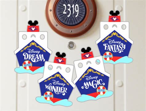 Disney Cruise Door Magnet DCL Ship | Etsy