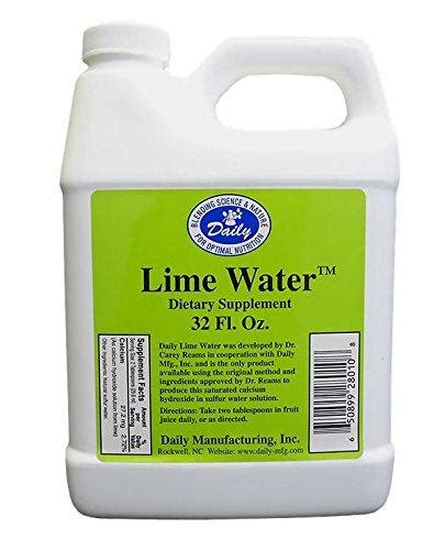 Lime Water by Daily Manufacturing (32 oz)