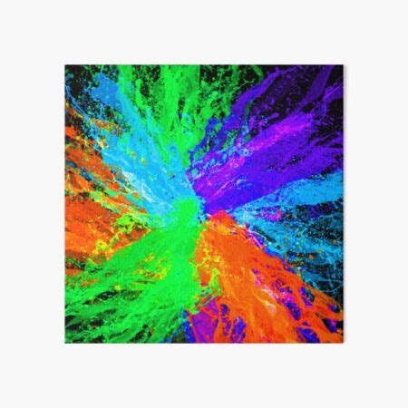 "Paint Splash" Art Board Print for Sale by TotallyRetroArt | Redbubble