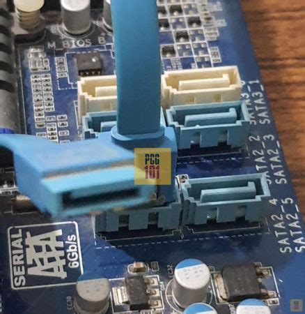 What Does a SATA Port Look Like? - PC Guide 101