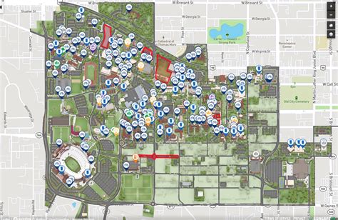 Fsu Interactive Campus Map - Gretal Gilbertine