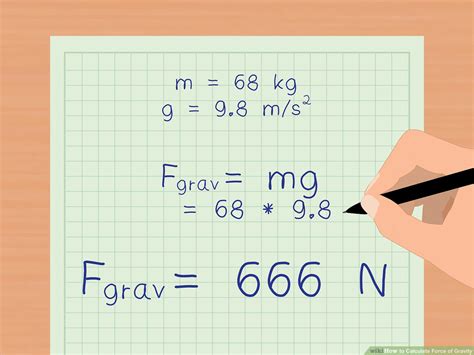 Gravity Physics Formula