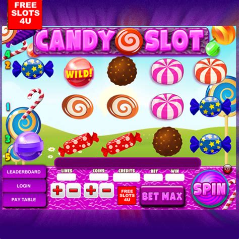 Free Candy Slot Machine Game by Freeslots4u.com.